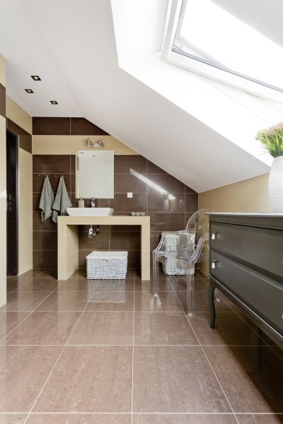 Attic Bathroom Installation in Lansdale
