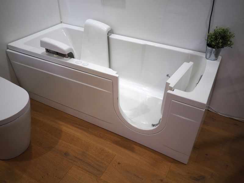 Accessible Walk-In Tub with Seat